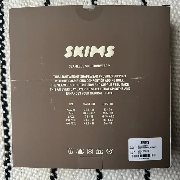 Skims Neon Orchid Sculpting Brief Bodysuit - Picture 5 of 6